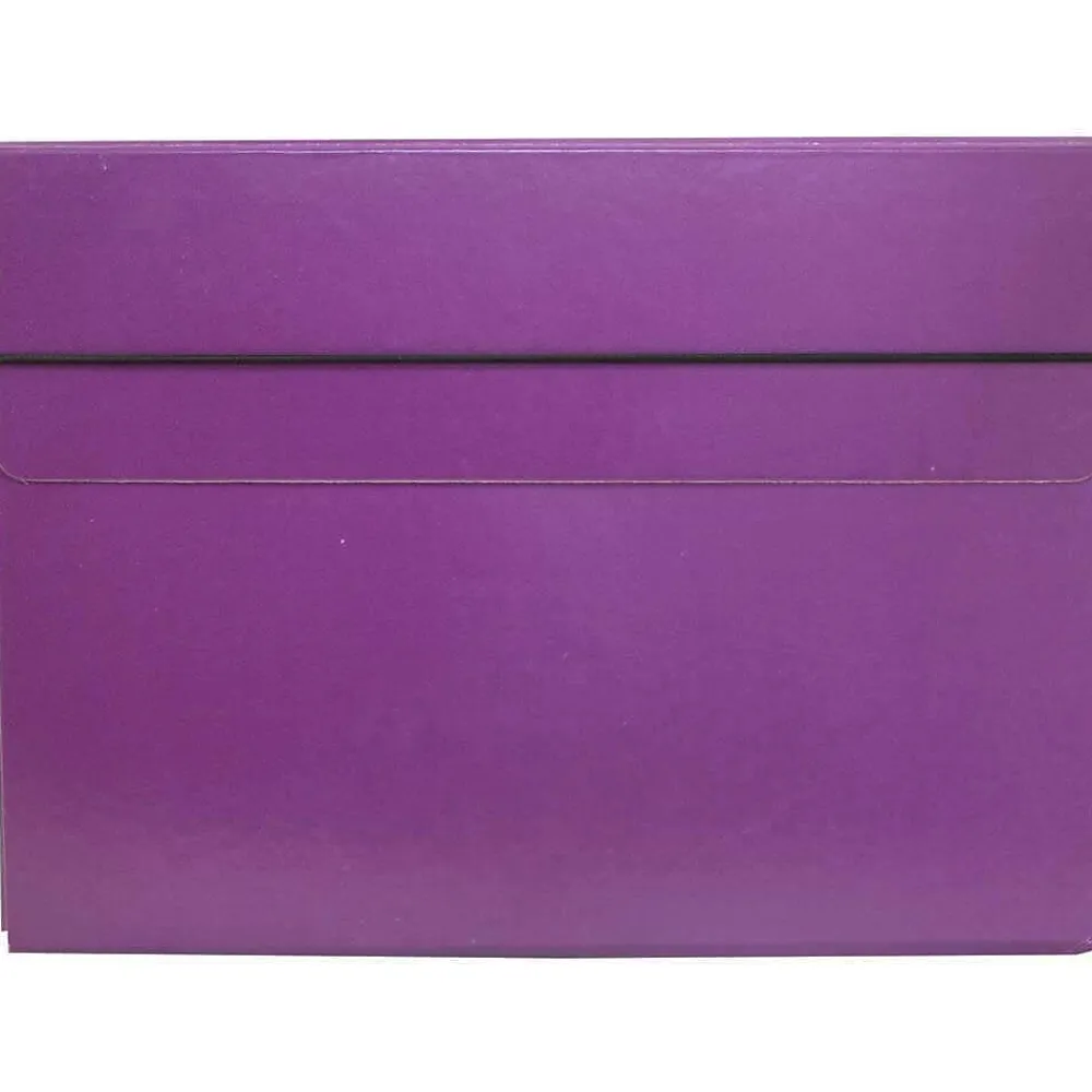 Portfolio Case with Elastic Closure, Purple (154528545)<JAM Paper Online