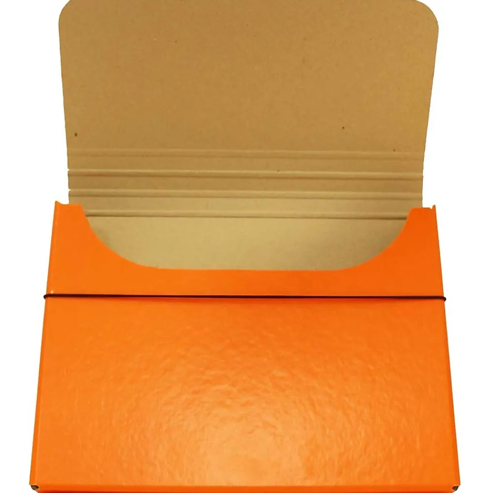 Portfolio Case with Elastic Closure, Orange (2154512317)<JAM Paper Online