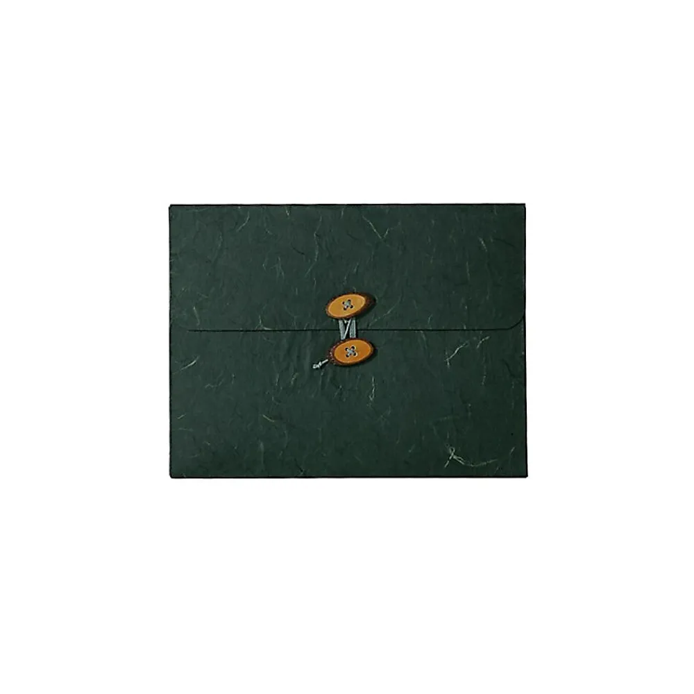 Portfolio Case with Drawstring Closure, Rainforest Forest Green (371678)<JAM Paper Outlet