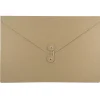 Portfolio Case with Drawstring Closure, Natural Brown (2008 201)<JAM Paper Hot
