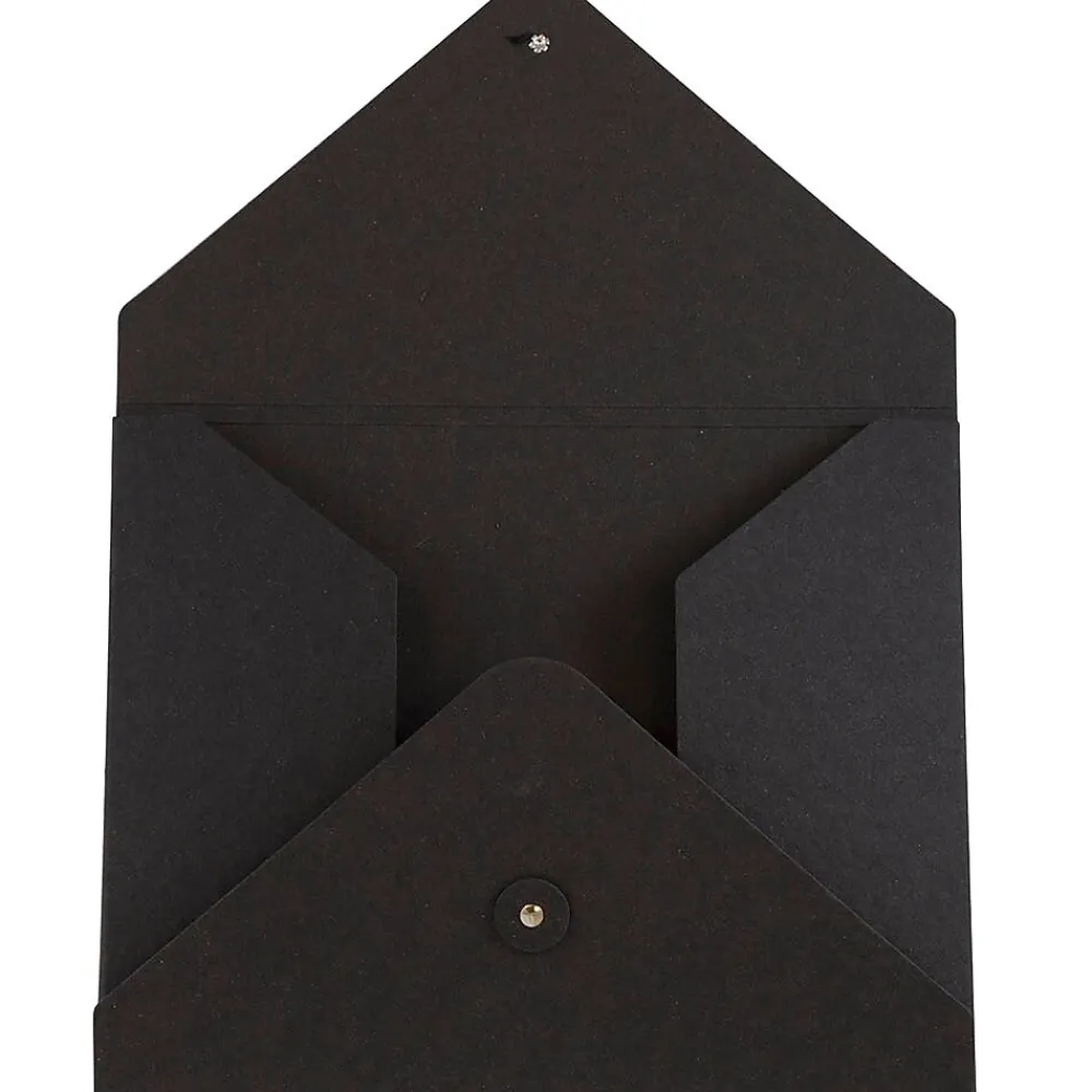 Portfolio Case with Drawstring Closure, Black (2011 202)<JAM Paper Best