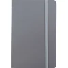 Notebooks|JAM Paper Professional Notebooks, 4" x 6", Wide Ruled, 70 Sheets, Gray/Silver (340528853)