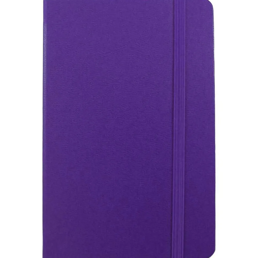 Subject Notebooks|JAM Paper Professional Notebooks, 4" x 6", Wide Ruled, 70 Sheets, Purple (340528851)