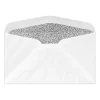Best JAM Paper Security Tinted #6 3/4 Booklet Envelope 3 5/8" x 6 1/2", White, 50/Pack (61532-50)
