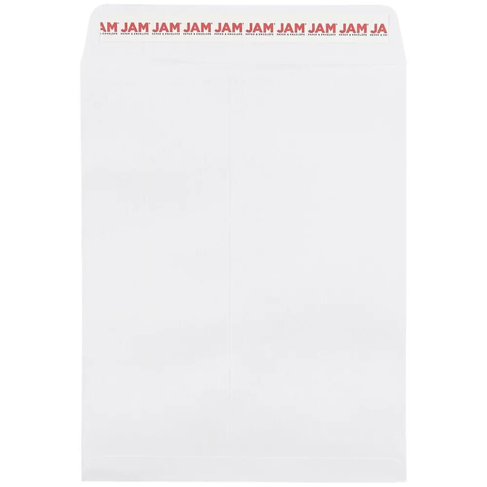 New JAM Paper Self Seal Catalog Envelope, 8 3/4" x 11 3/4", White, 50/Pack (356838568I)