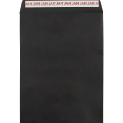 Sale JAM Paper Self Seal Catalog Envelope, 9" x 12", Black, 50/Pack (260147509I)