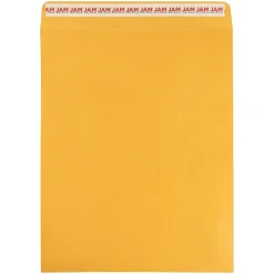 Outlet JAM Paper Self Seal Catalog Envelope 11 1/2" x 14 1/2", Brown Kraft Manila, 50/Pack (13034235i)