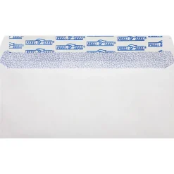 Online JAM Paper Self Seal Security Tinted #10 Business Envelopes, 4 1/8" x 9 1/2", White, 1000/Pack (75747-1M)