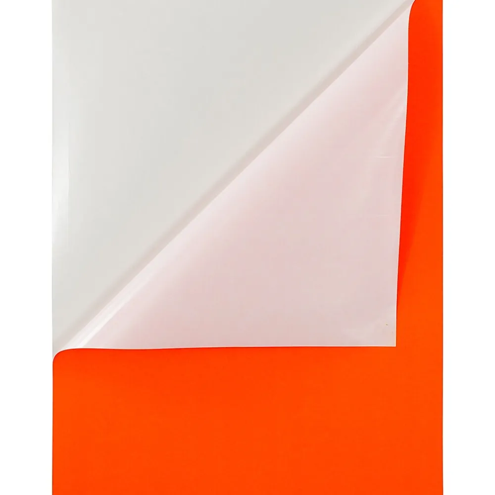 New JAM Paper Shipping Labels, Full Page, 8 1/2 x 11 Sticker Paper, , 1 Label/Sheet, 10 Labels/Pack (337628604) Neon Red
