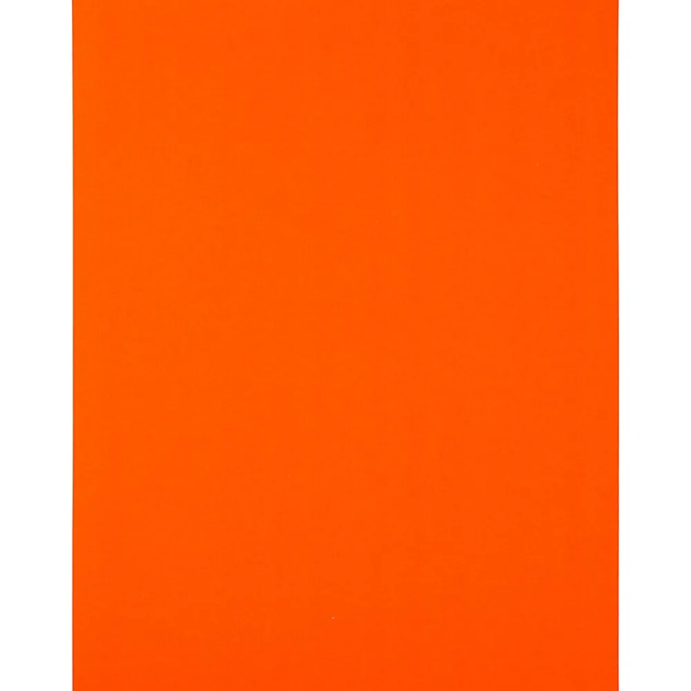 New JAM Paper Shipping Labels, Full Page, 8 1/2 x 11 Sticker Paper, , 1 Label/Sheet, 10 Labels/Pack (337628604) Neon Red