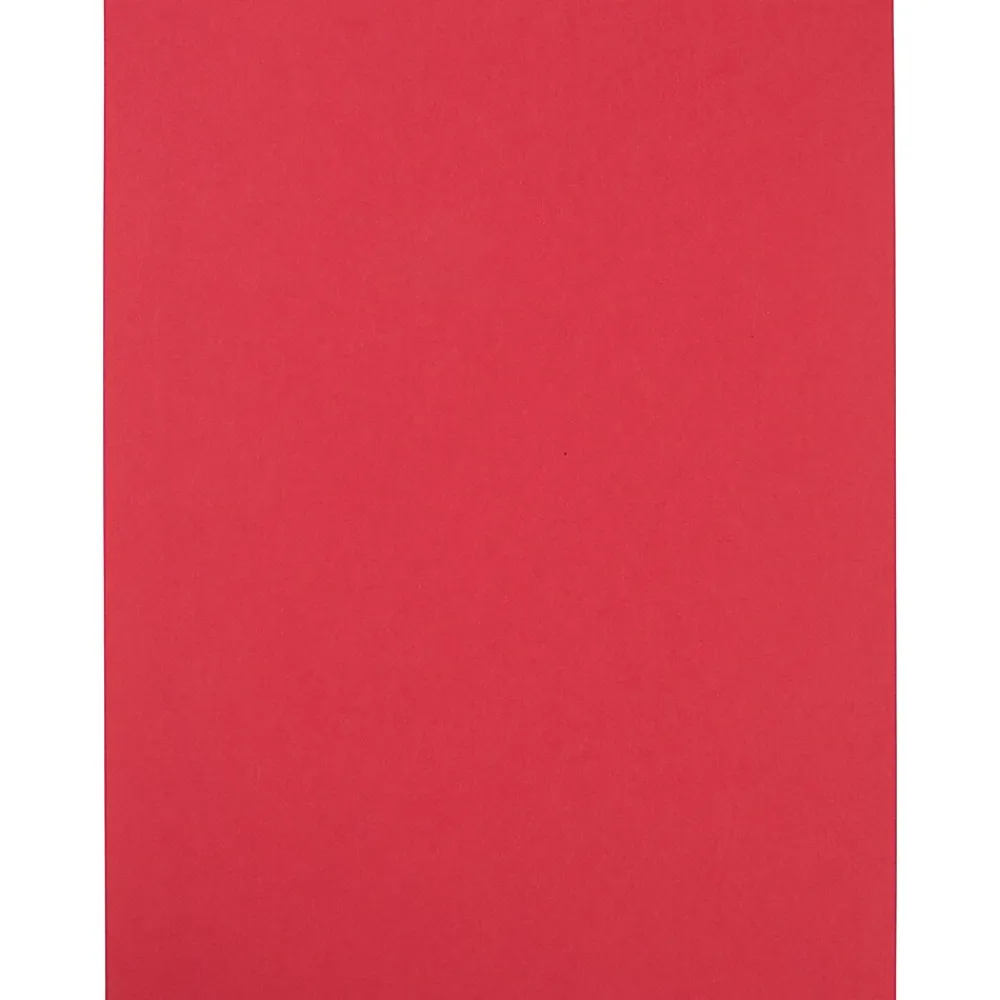 JAM Paper Shipping Labels, 8 1/2" x 11", , 1 Label/Sheet, 10 Labels/Pack (337628603) Red