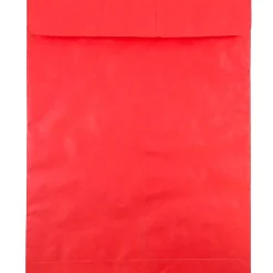 Clearance JAM Paper Tear-Proof Tyvek Open End Catalog Envelopes, 11.5" x 14.5", Red, 25/Pack (V021388)