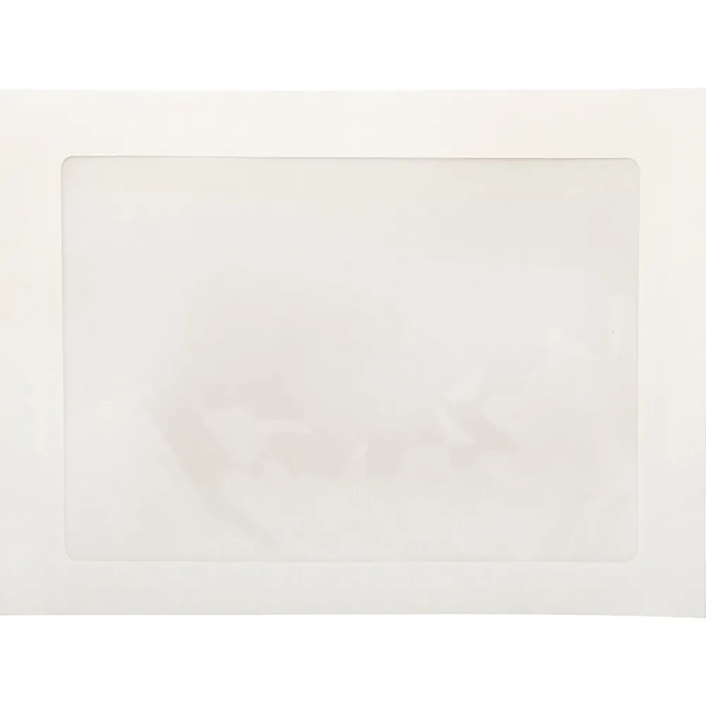 Best JAM Paper Window Envelope, 9" x 12", White, 100/Pack (0223932B)