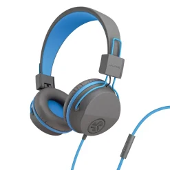JBuddies Studio On-Ear Kids Headphone,Gray/Blue (JKSTUDIO-GRYBLU-BOX)<JLab Online