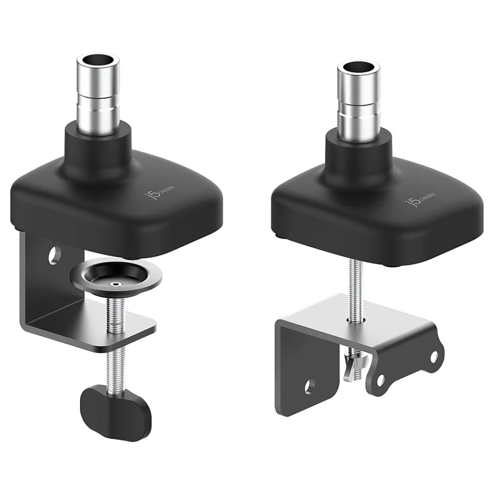 Clearance j5create Adjustable Monitor Arm, Up to 32", Black (JTSA101)