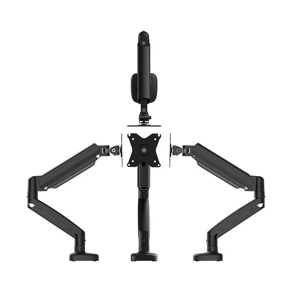 Clearance j5create Adjustable Monitor Arm, Up to 32", Black (JTSA101)