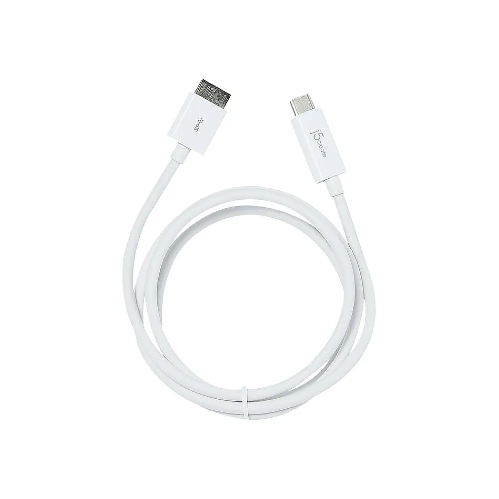 j5create 7-Port USB 3.0 Hub, Silver (JCH377US)
