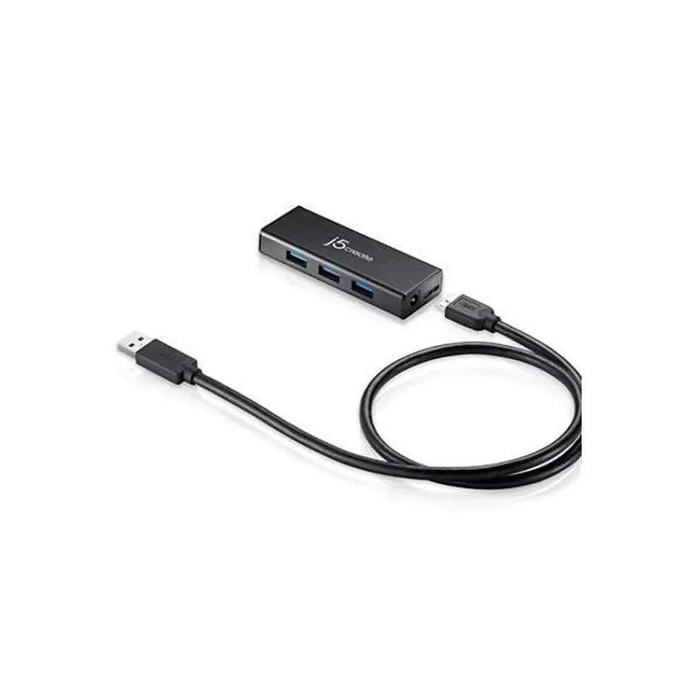 j5create Sub 3.0 4-port Mini Hub (DHJUH340)