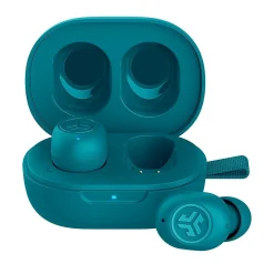 JBuds Mini Wireless Noise Canceling Earbuds, Bluetooth, Aqua (EBJBMINIRAQUA124)<JLab New