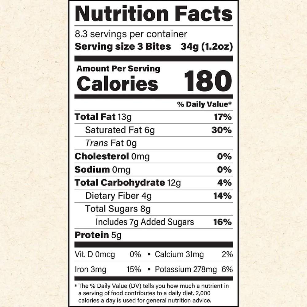 JOJO's Original Dark Chocolate Bites 10oz (220-02039)