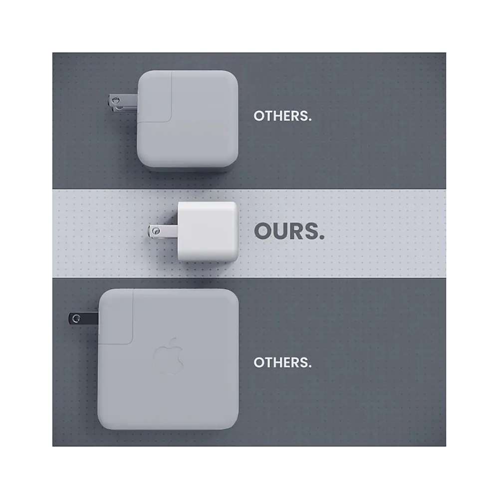 30W Universal USB Type-C Wall Charger, White (JWCG130WH)<JOURNEY Outlet