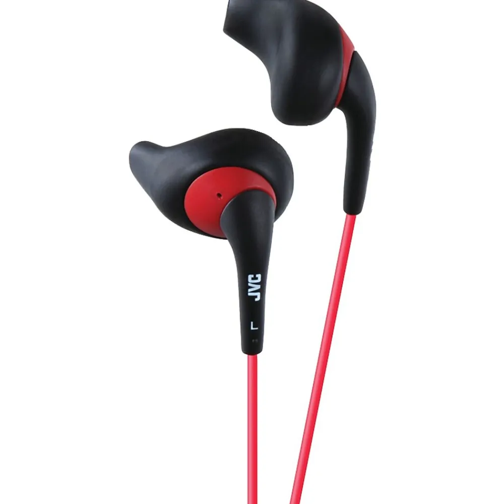 Gummy HA-EN10 Sport Earbuds, Black<JVC Hot