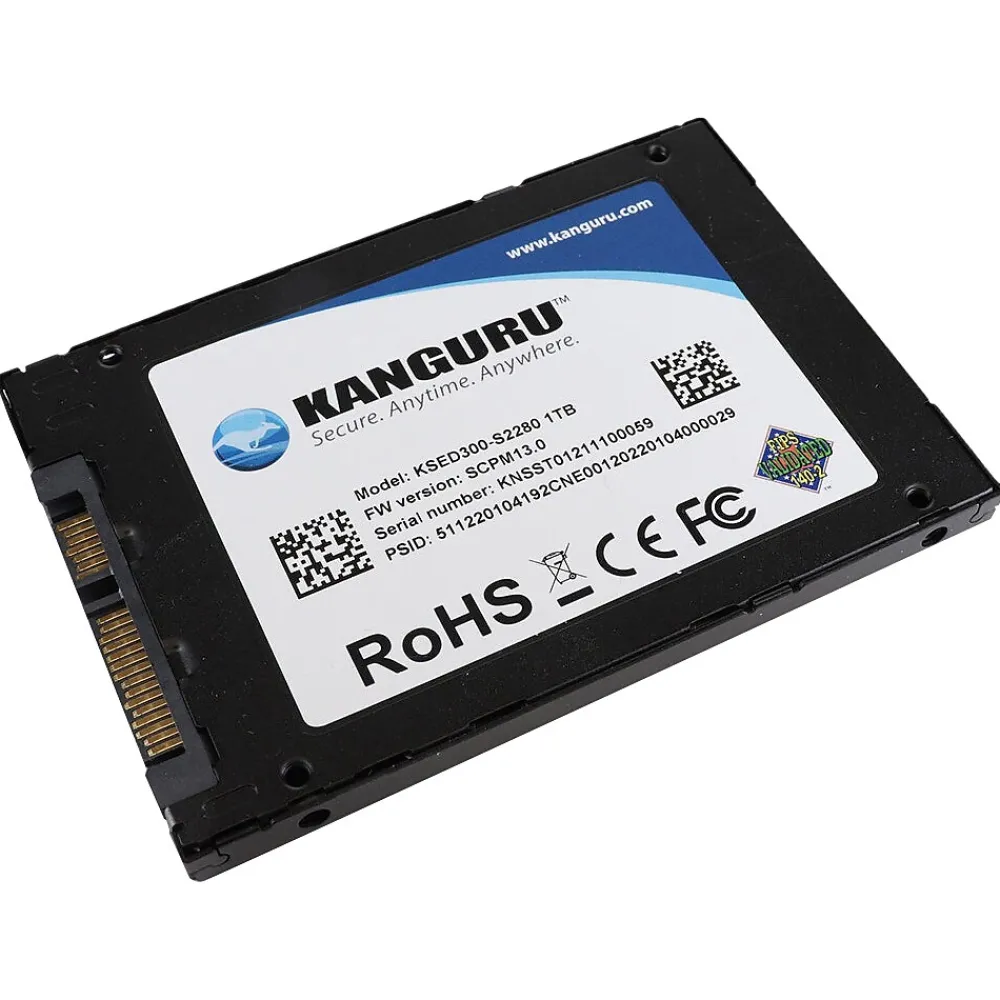 Hot Kanguru Defender Opal SED300 500GB 2.5" SATA Internal Solid-State Drive, 3D TLC NAND (KSED300-SATA-500G)