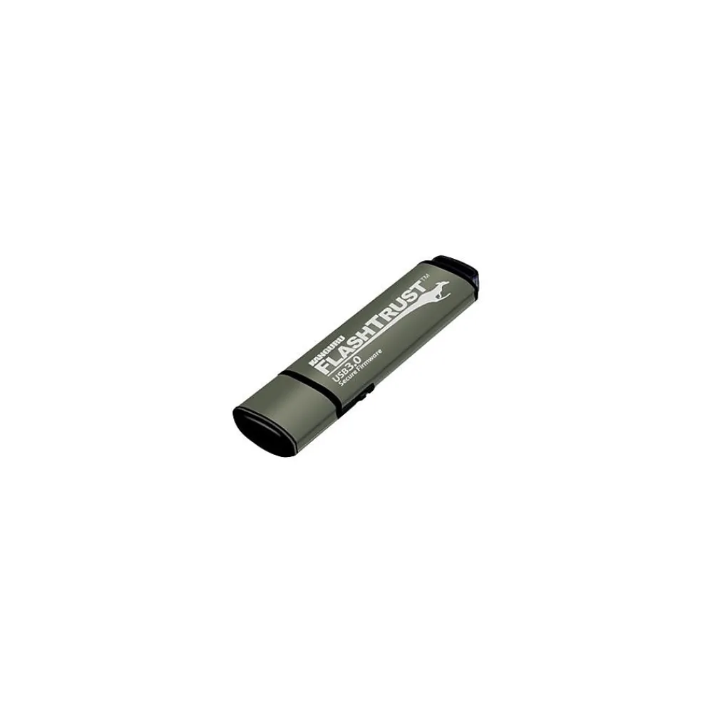 New Kanguru FlashTrust 64GB USB 3.2 Flash Drive, Green/Black (WP-KFT3-64G)