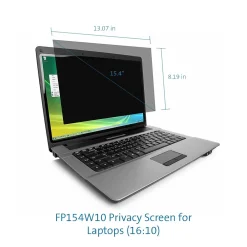 Anti-Glare Reversible Privacy Screen for 15.4" Widescreen Laptop, 16:10 (K52104WW)<Kensington Discount