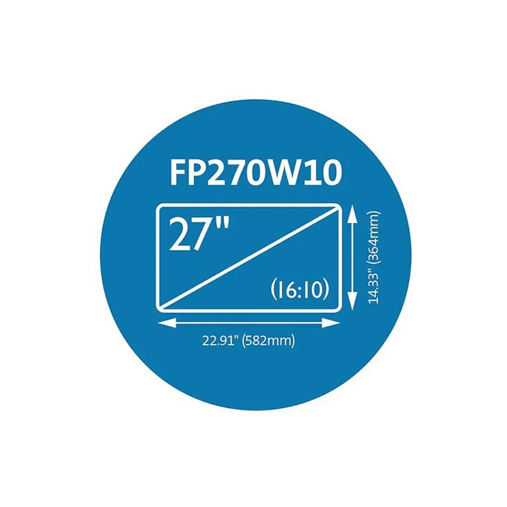 Anti-Glare Reversible Privacy Screen for 27" Widescreen Monitor, 16:10 (K52128WW)<Kensington Clearance