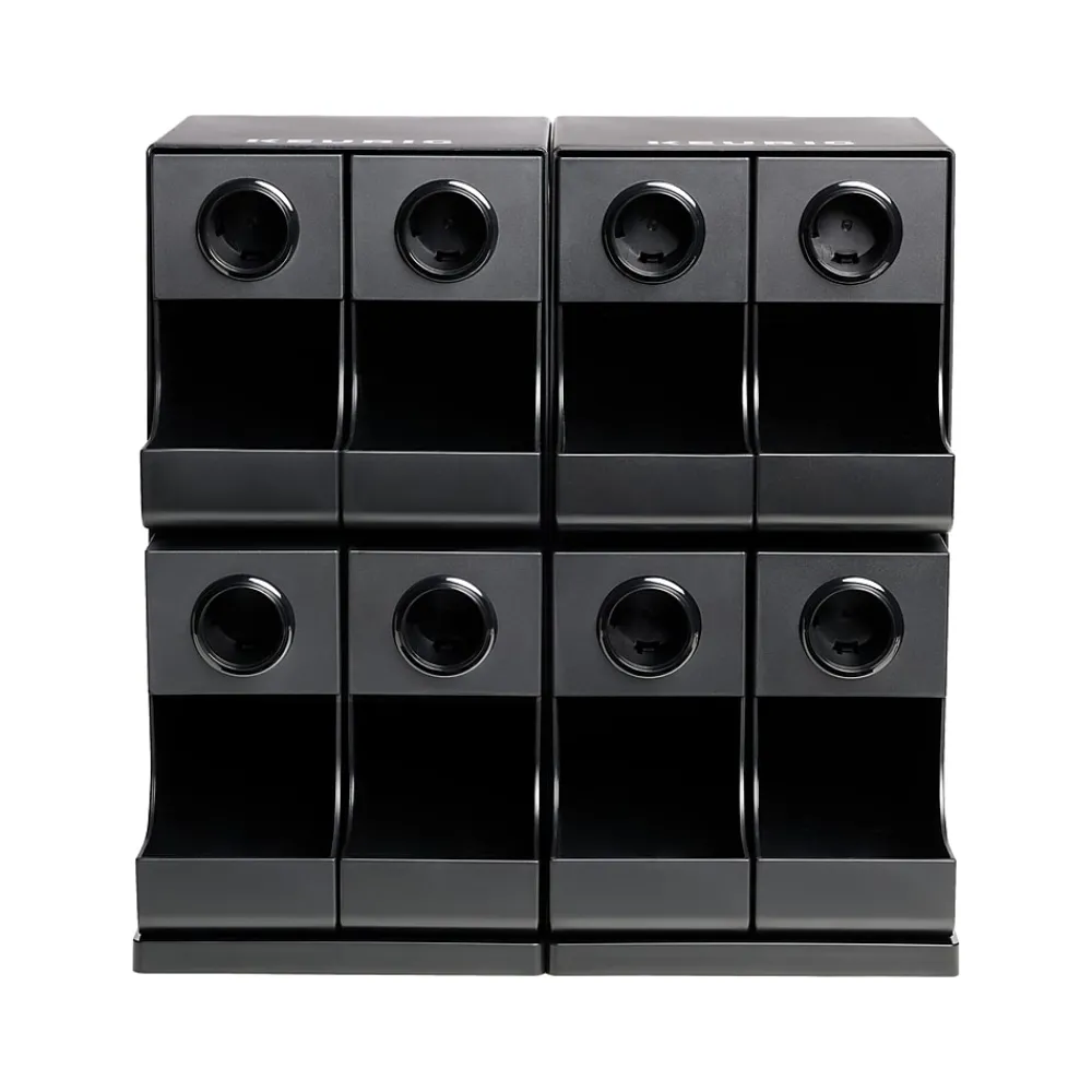 Keurig 8-Compartment Coffee Organizer, Black (5000380139)