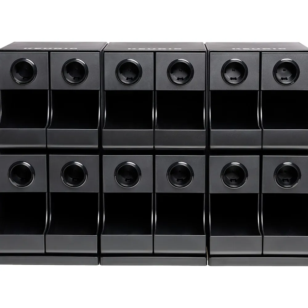Keurig 12-Compartment Coffee Organizer, Black (5000380140)
