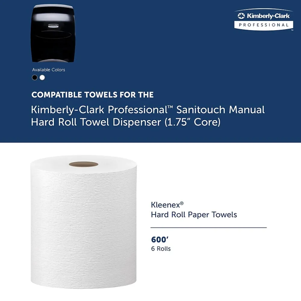 Sanitouch Hardwound Paper Towel Dispenser, Smoke (09996)<Kimberly-Clark Sale