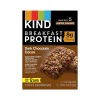KIND Gluten-Free Dark Chocolate Cocoa Protein Breakfast Bar, 0.88 oz., 6 Bars/Box (41936)