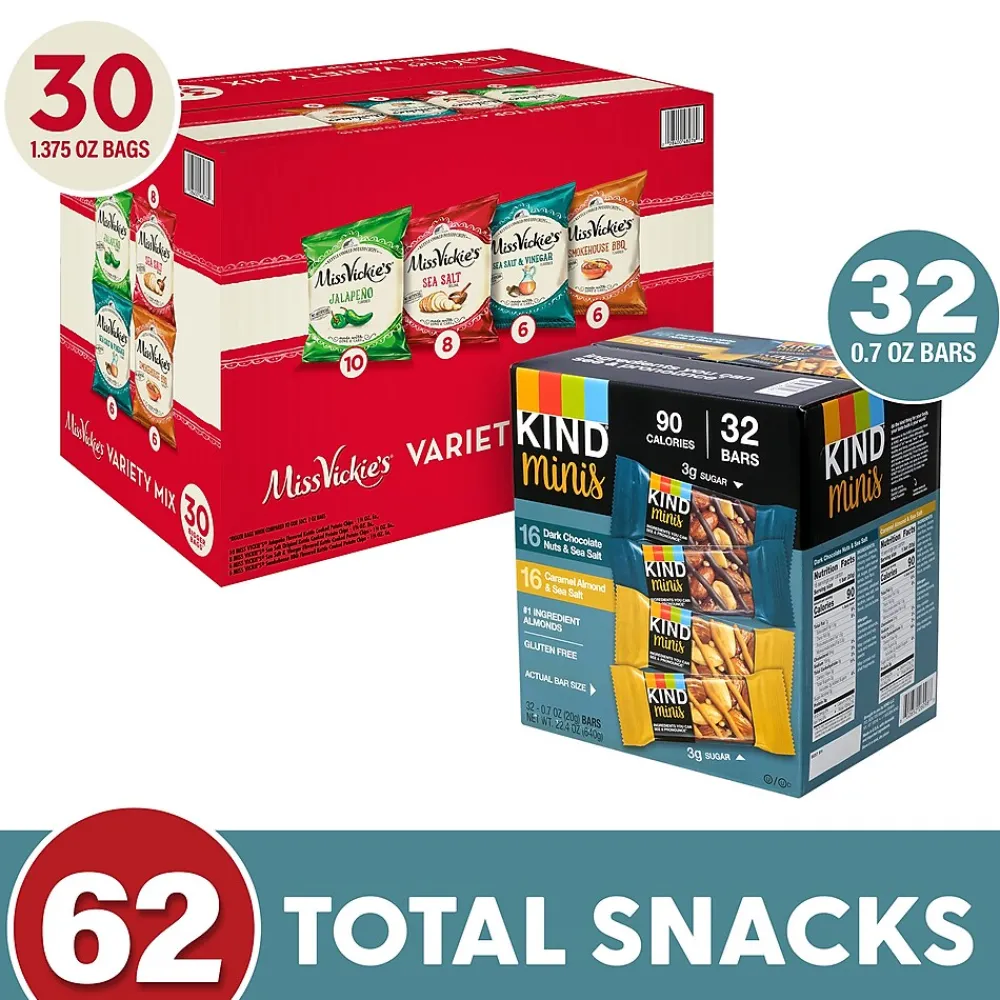 KIND Minis Variety Pack, 62/Bundle (600-04052)