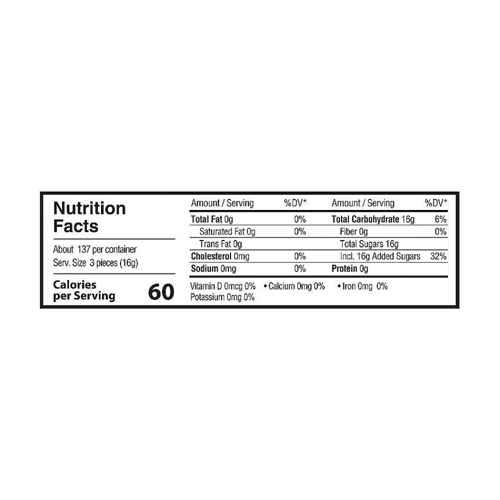 King Leo Soft Peppermint Mints, 80 oz., 400 Pieces/Pack (210-00050)