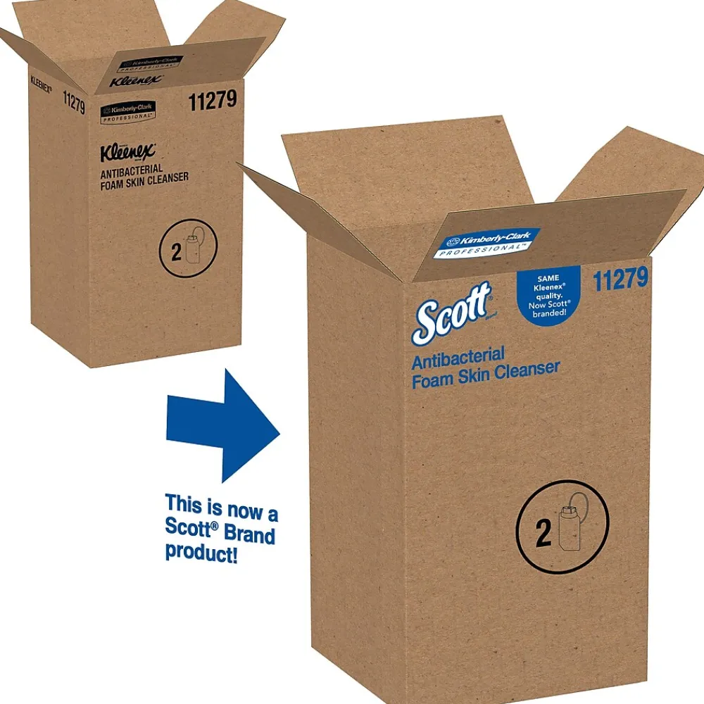 Antibacterial Foaming Hand Soap Refills, 50.7 Oz., 2/Carton (11279)<Kleenex Clearance
