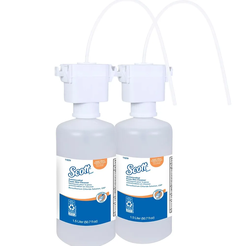 Antibacterial Foaming Hand Soap Refills, 50.7 Oz., 2/Carton (11279)<Kleenex Clearance