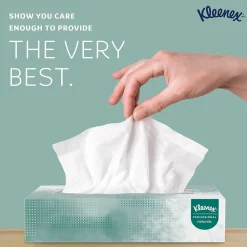 Professional Naturals Standard Facial Tissue, 2-Ply, White, 125 Sheets/Box, 48 Boxes/Case (21601)<Kleenex