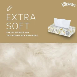 Professional Standard Facial Tissue, 2-Ply, White, 125 Sheets/Box, 48 Boxes/Carton (21606)<Kleenex Discount