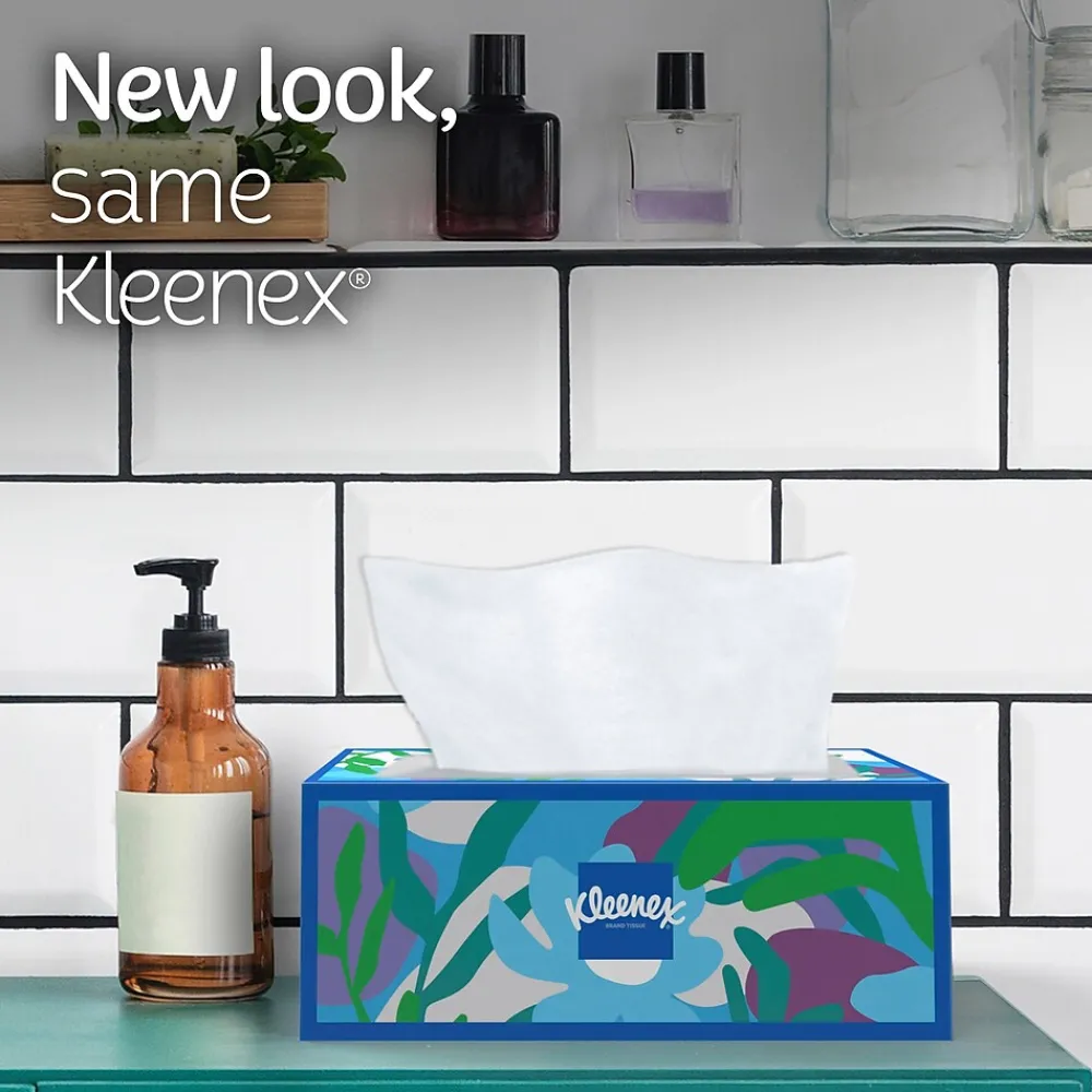 Standard Facial Tissue, 2-Ply, 160 Sheets/Box, 3 Boxes/Pack (54303)<Kleenex Outlet