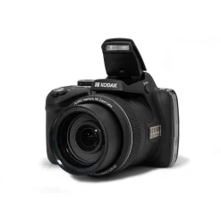 Kodak PIXPRO 16MP Digital Bridge Camera, 52x Optical Zoom, Black (AZ528-BK)