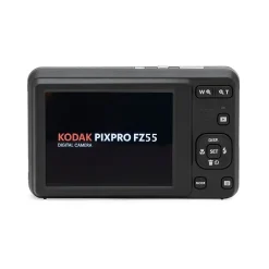 Kodak PIXPRO 16MP Point and Shoot Digital Camera, 5x Optical Zoom, Black (FZ55-BK)