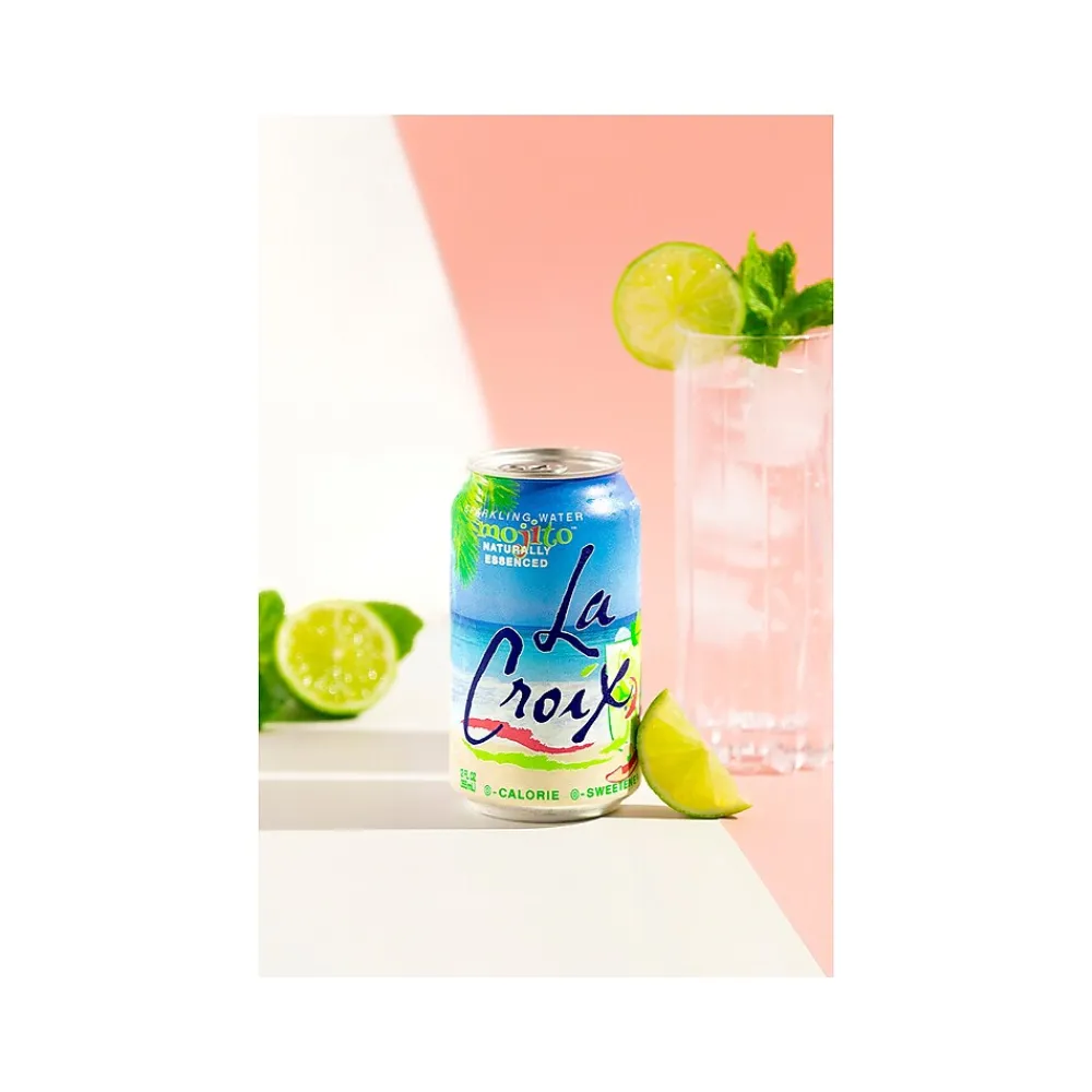 Lacroix Mojito Sparkling Water, 12 fl. oz., 24 Cans/Carton (15021-844)