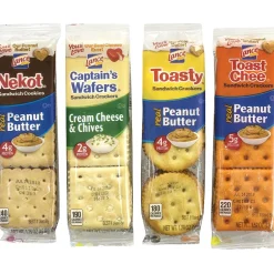 Lance Sandwich Crackers Variety Pack, 36 Count (220-00400)