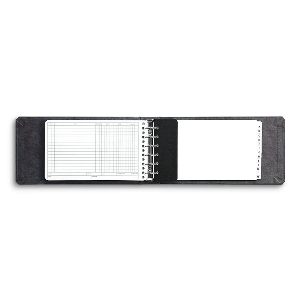 Accounting & Record Journals*Quill Brand Ledger Binder, 10.5" x 5.63", 200 Pages, Blue Marble (26520)