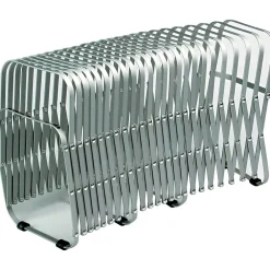 Online Lee Recycled FlexiFile Expandable Collator/Organizer, 10.25" x 10.5" x 6.5", Silver, Each (14124)