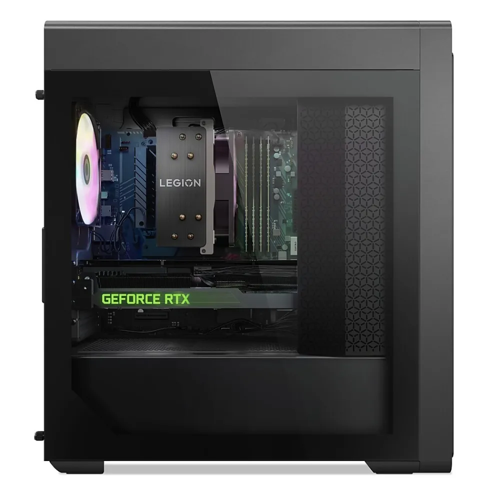 Outlet Lenovo Legion T5 Gaming Desktop Computer, Intel Core i7-13700F, NVIDIA GeForce RTX 4060, 16GB RAM, 512GB SSD, Windows 11 Home