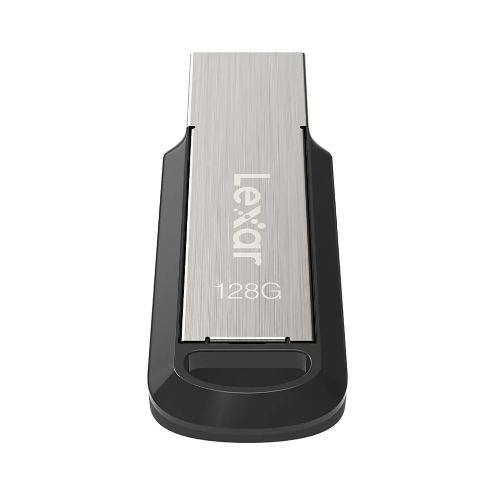 Sale Lexar JumpDrive M400 128GB USB 3.0 Type-A Flash Drive, Silver/Black (LJDM400128G-BNBNU)