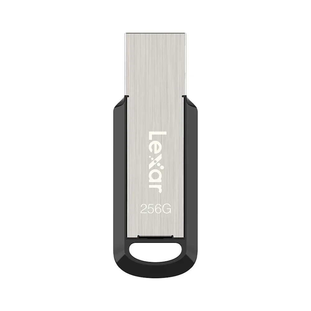 Best Lexar JumpDrive M400 256GB USB 3.0 Type-A Flash Drive, Silver/Black (LJDM400256G-BNBNU)